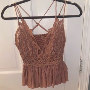 Mauve Free people top